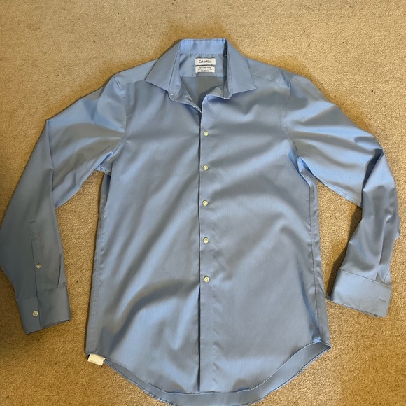 Men’s Calvin Klein Button Up Dress Shirt - Picture 1 of 6